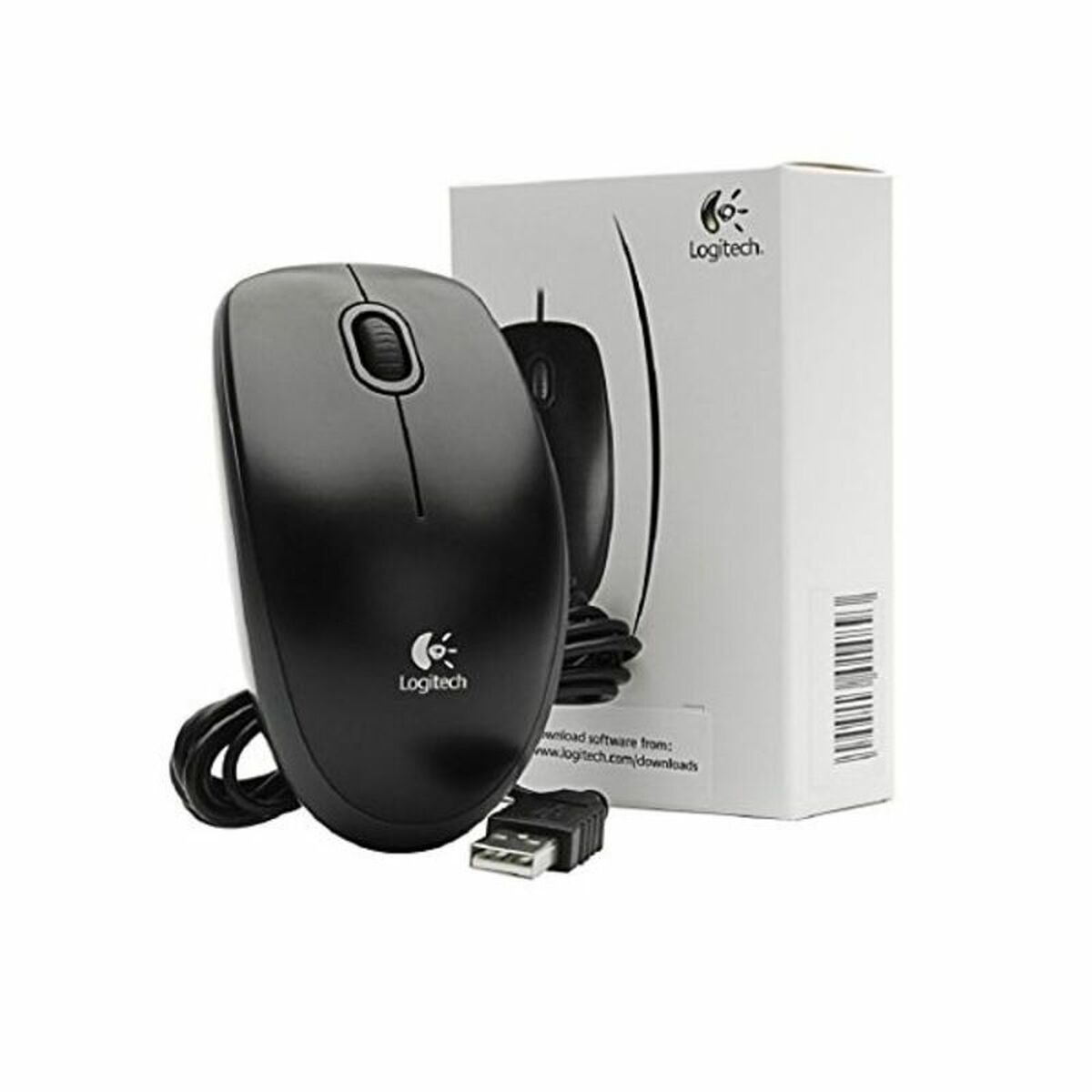 Logitech Mouse B100 OEM Black - 7