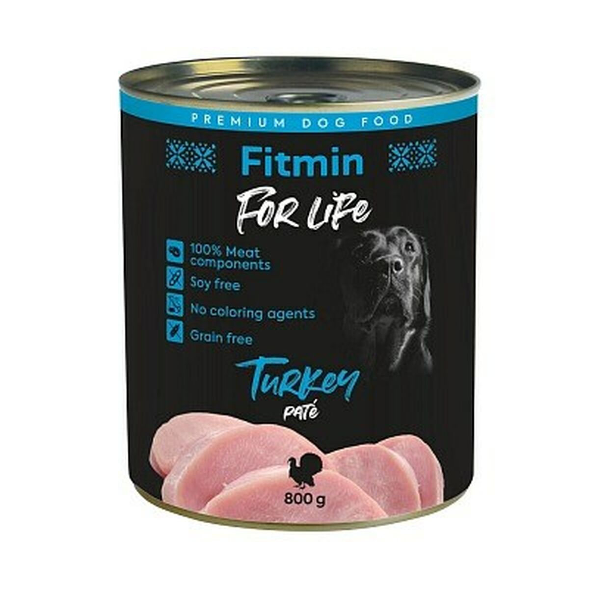 Våt mat Fitmin for life Kalkon 800 g