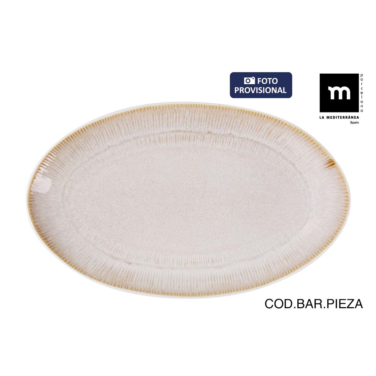 Servingsfat La Mediterránea Calobra 34,1 x 20,7 cm (12 antal) - 2