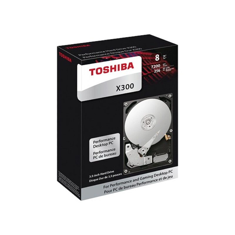Hårddisk Toshiba HDWR11AEZSTAU 10 TB 3,5" - 2