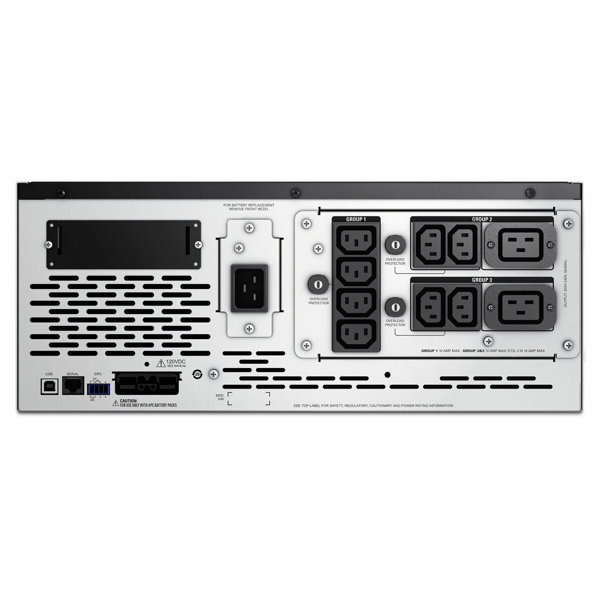 System för Avbrottsfri Strömförsörjning Interaktiv (UPS) APC SMX2200HV 2200 VA 1980 W - 5