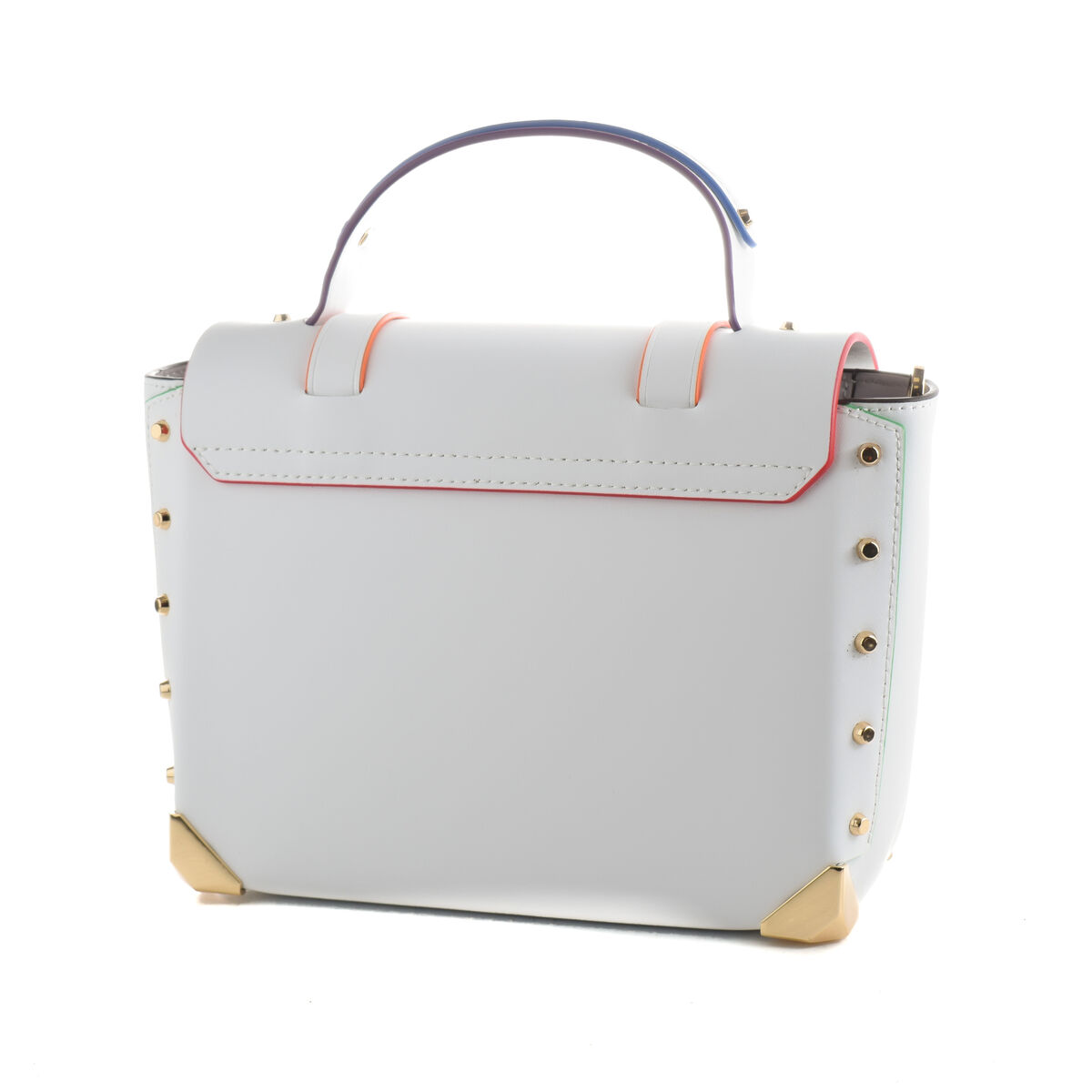 Damväska Michael Kors 35T2GNCS6T-BRIGHT-WHT Vit 25 x 28 x 9 cm - 8