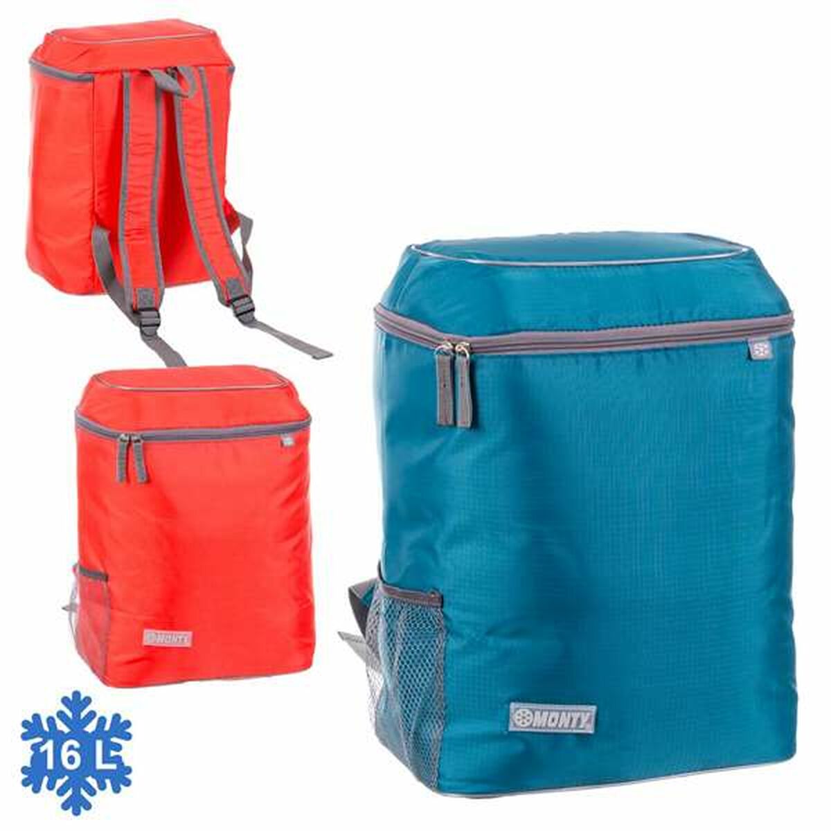Bärbar kyl Juinsa Evera Shine Ryggsäck Termisk 16 L 27 x 19,5 x 31 cm - 2