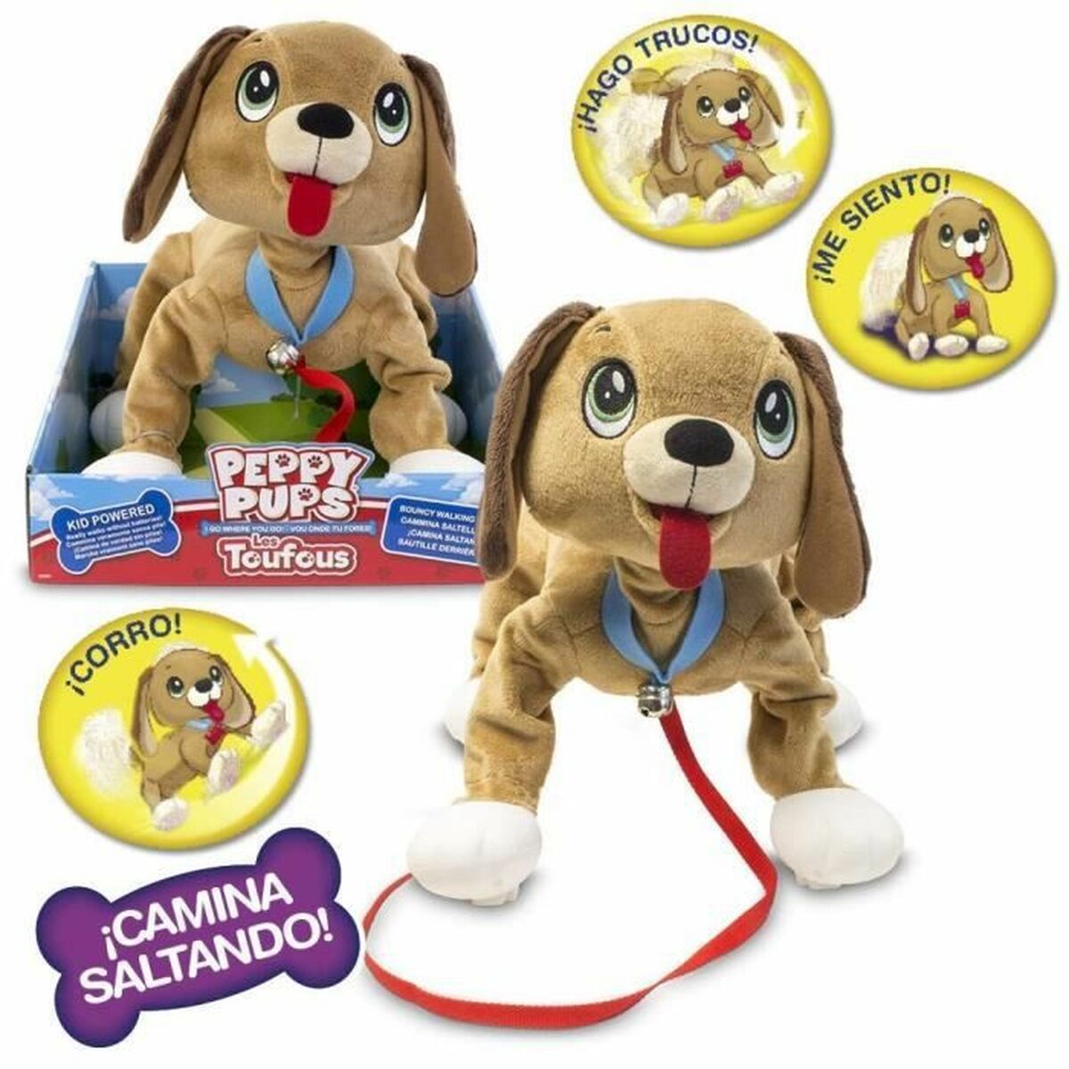 Interaktivt Husdjur Giochi Preziosi Peppy Pops Chien Marron - 2