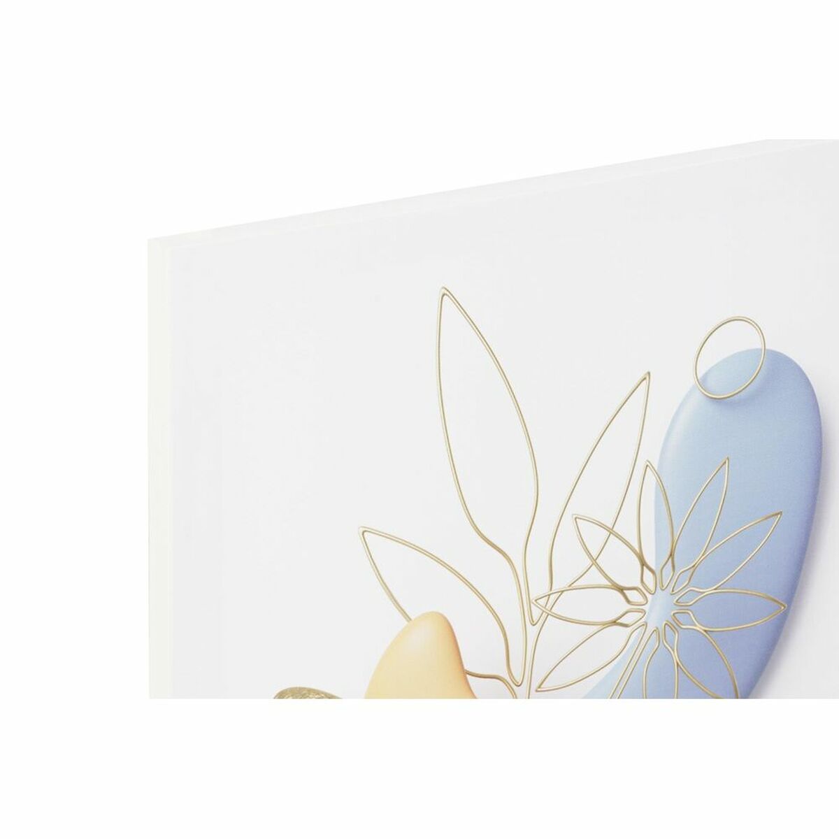 Kanvas DKD Home Decor Kanvas Trä MDF 40 x 1,8 x 40 cm - 3