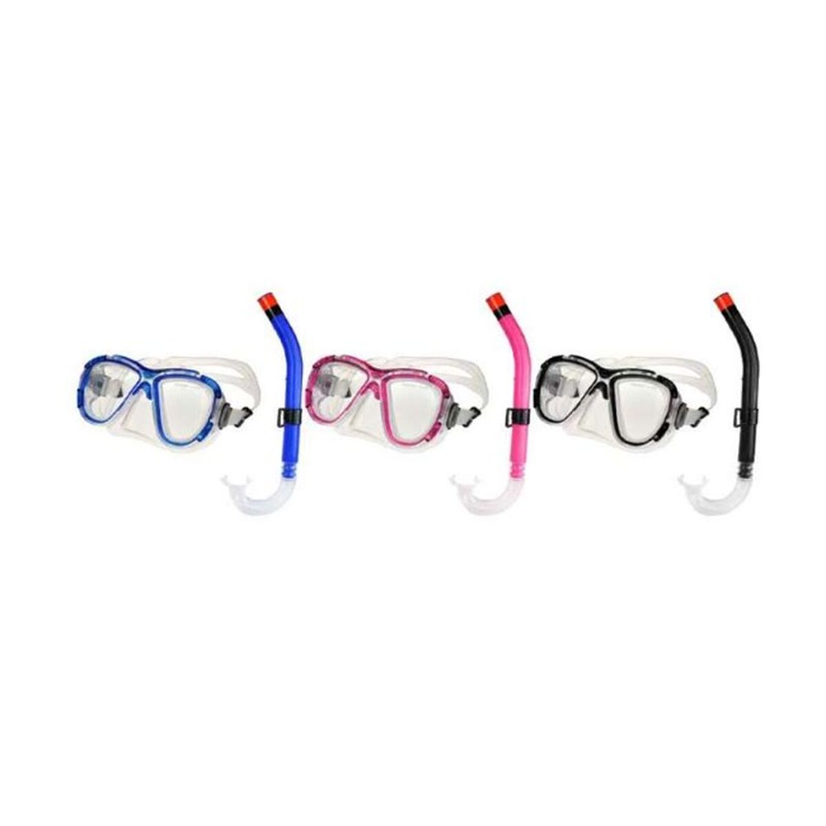Snorkel och cyklop Bismark Vuxna PVC - 3