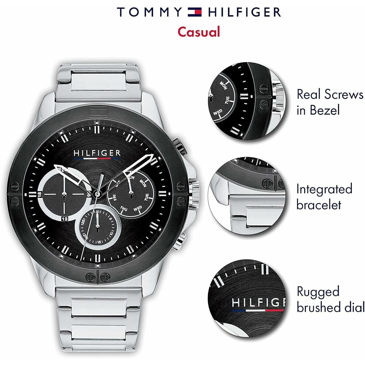 Herrklocka Tommy Hilfiger 1674786 - 3