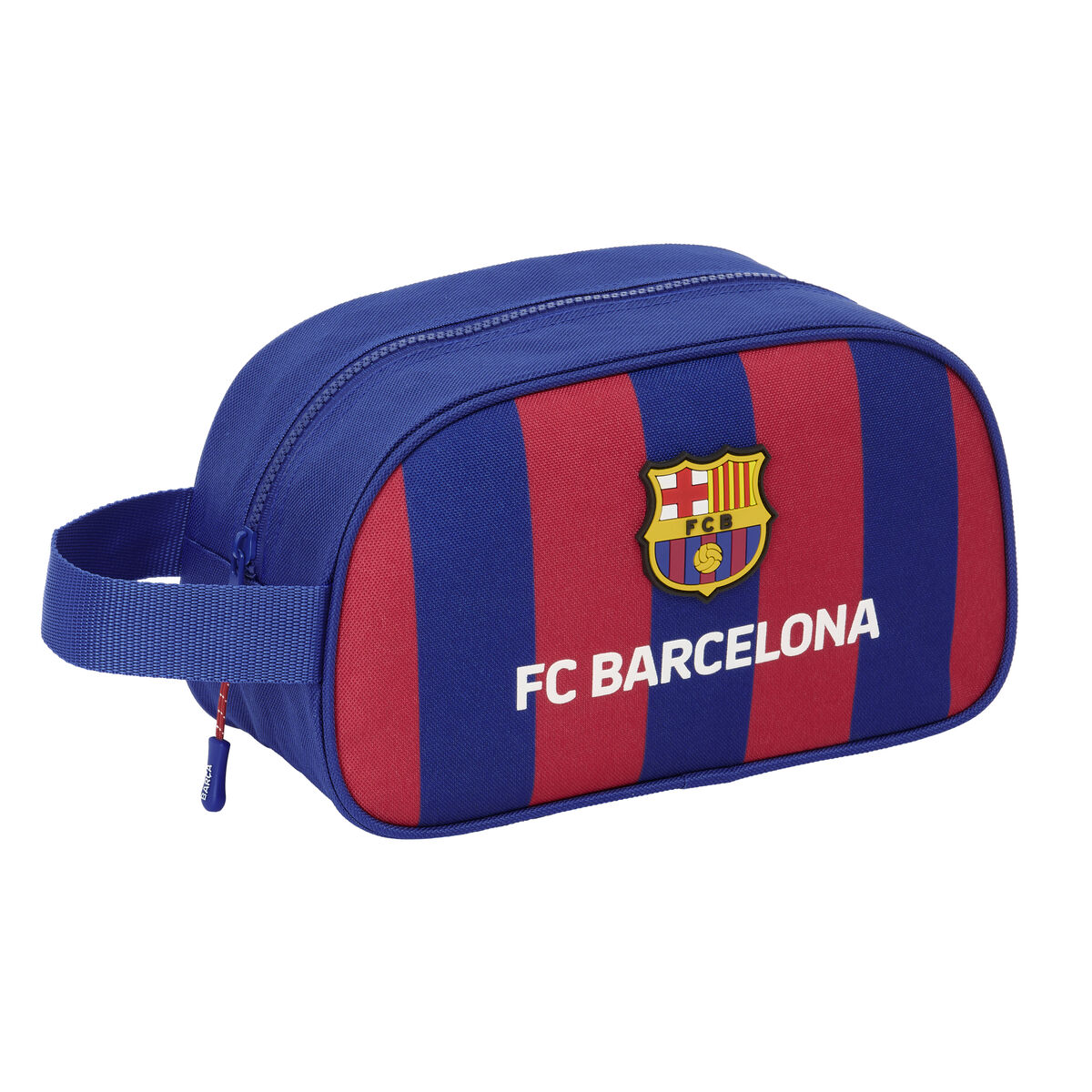 Resenecessär F.C. Barcelona 24/25 Rödbrun Marinblå Sportig 26 x 15 x 12 cm