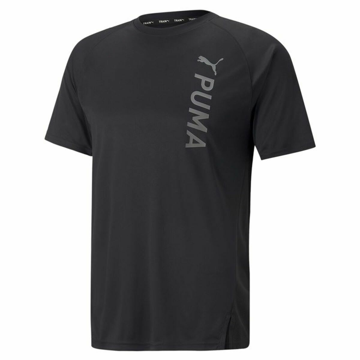 T-shirt med kortärm Herr Puma Fit Svart Män - 4