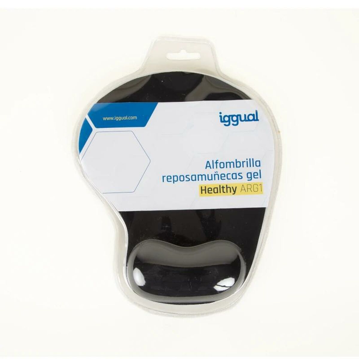 Halkfri matta iggual Healthy ARG1 IGG318935 Svart Gel - 2
