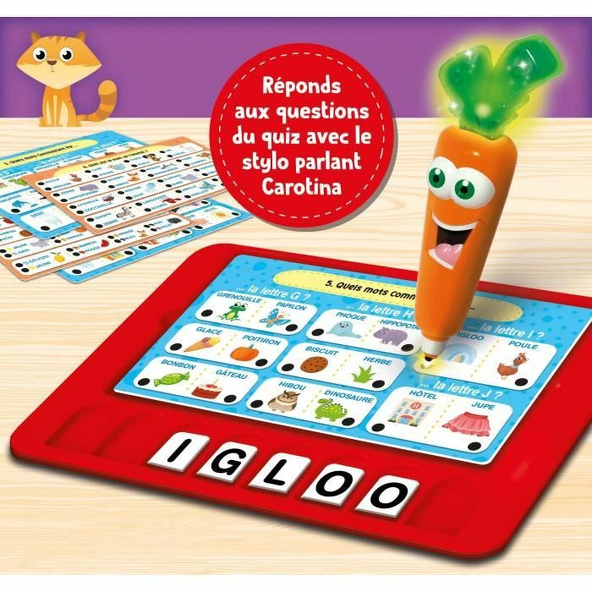 Utbildningsspel Lisciani Giochi Le Grand Jeu Vocabulaire (FR) - 3