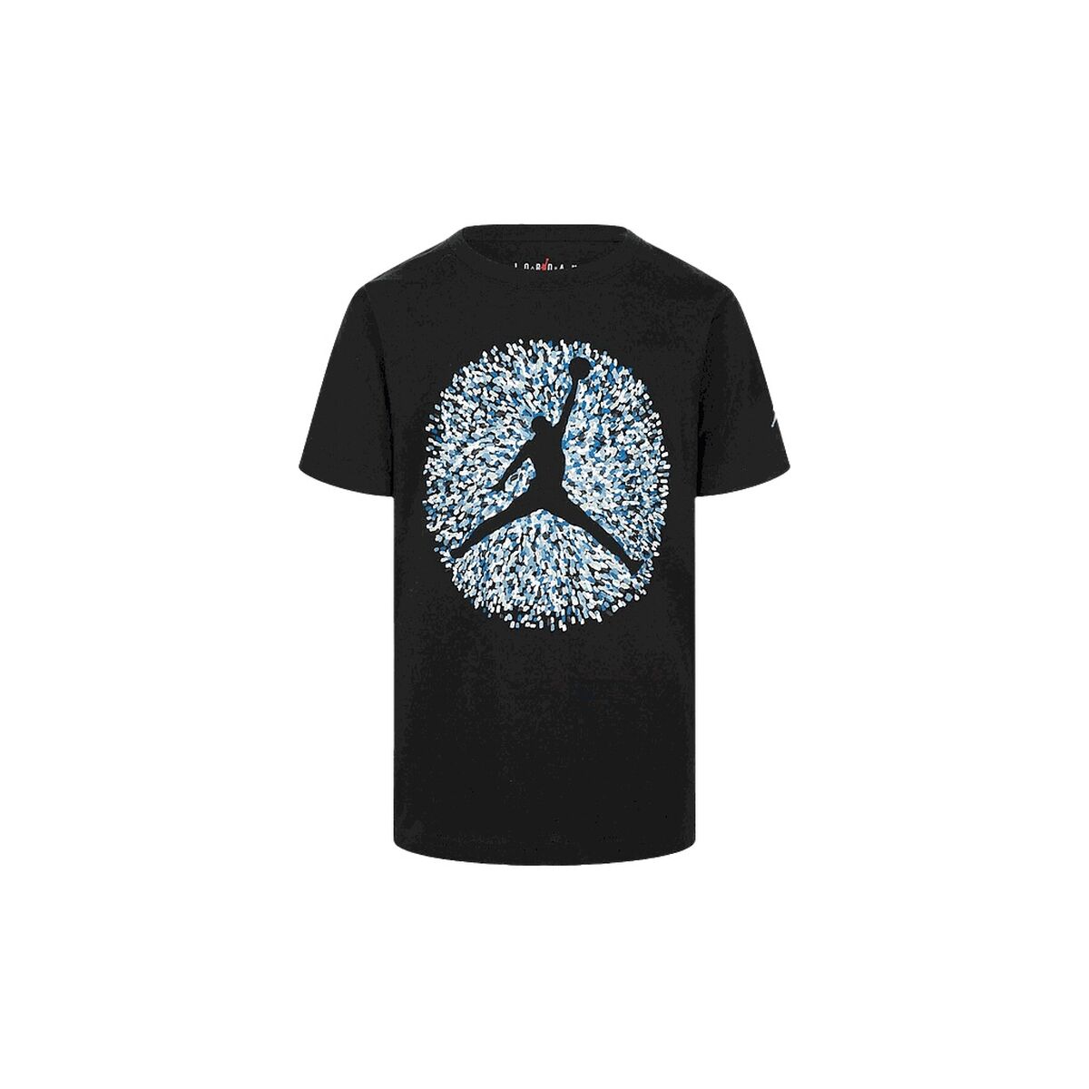 Barn T-shirt med kortärm Nike JDB POOLSIDE JUMPMAN SS TEE 95D122 023 Svart