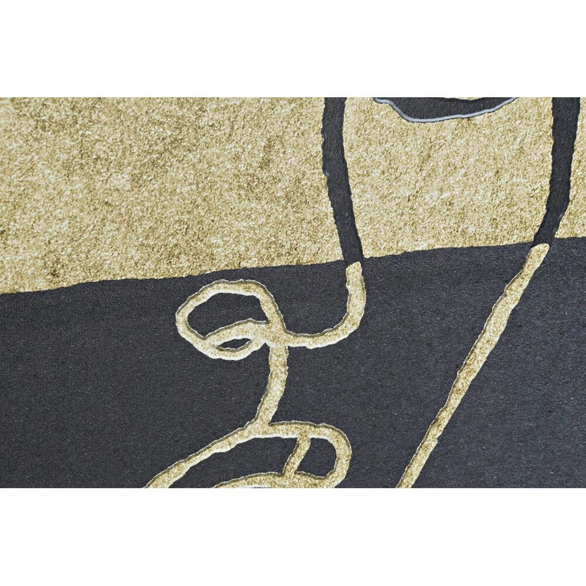 Tavla DKD Home Decor Ansikte Modern (50 x 1,8 x 70 cm) (2 antal) - 2