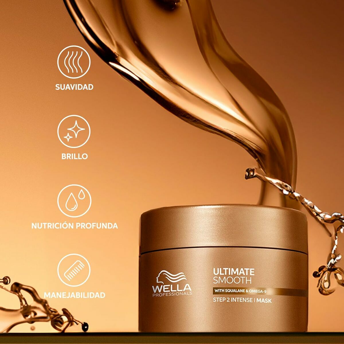 Hårinpackning Wella ULTIMATE SMOOTH 500 ml