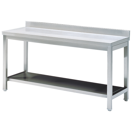 Arbetsbänk med hylla, stående, 1800x600 mm