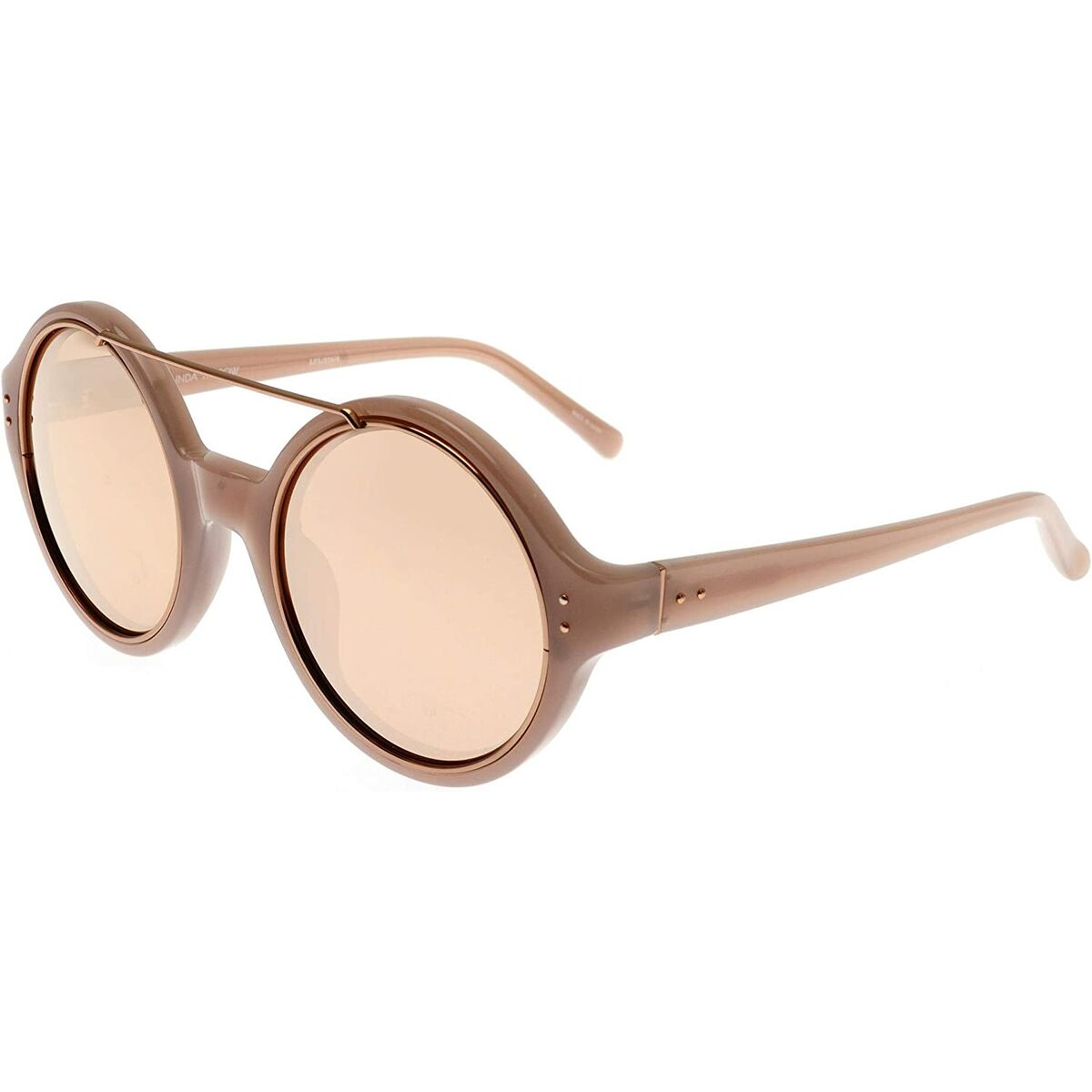 Damsolglasögon Linda Farrow 376 DUSKY ROSE GOLD - 2