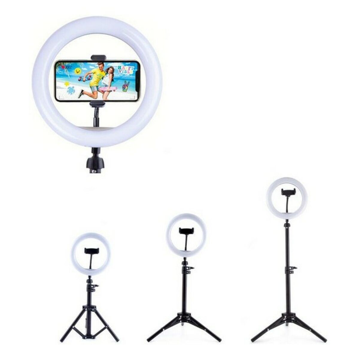 Ljusring för selfies Video Maker Kit - 3