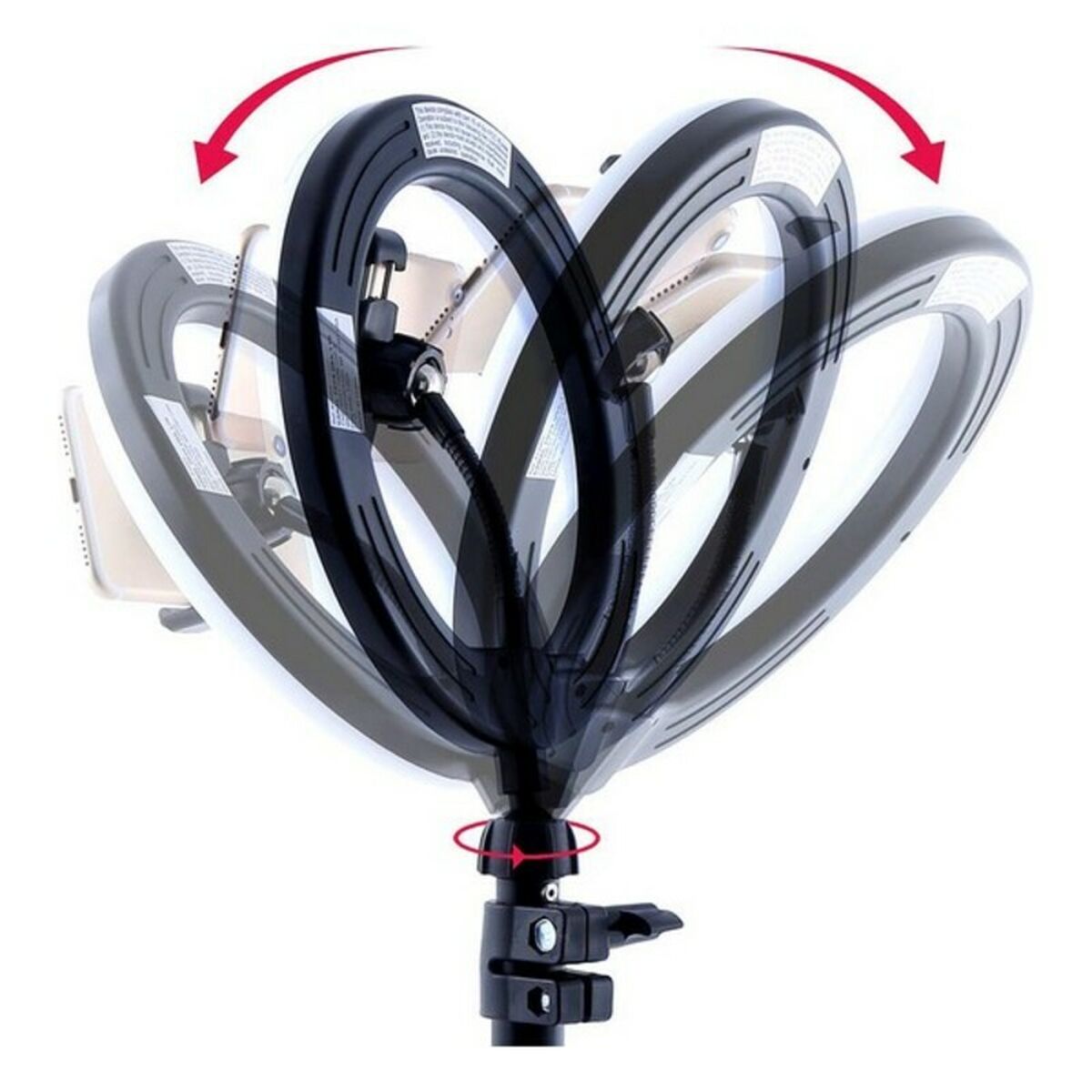 Ljusring för selfies Video Maker Kit - 6