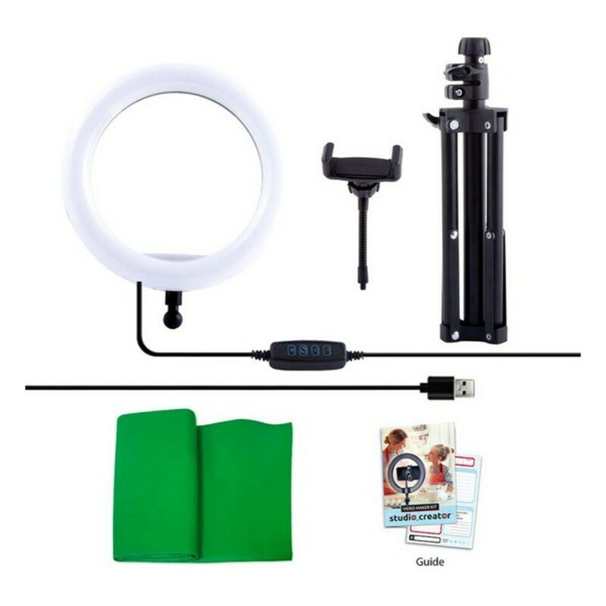 Ljusring för selfies Video Maker Kit - 2