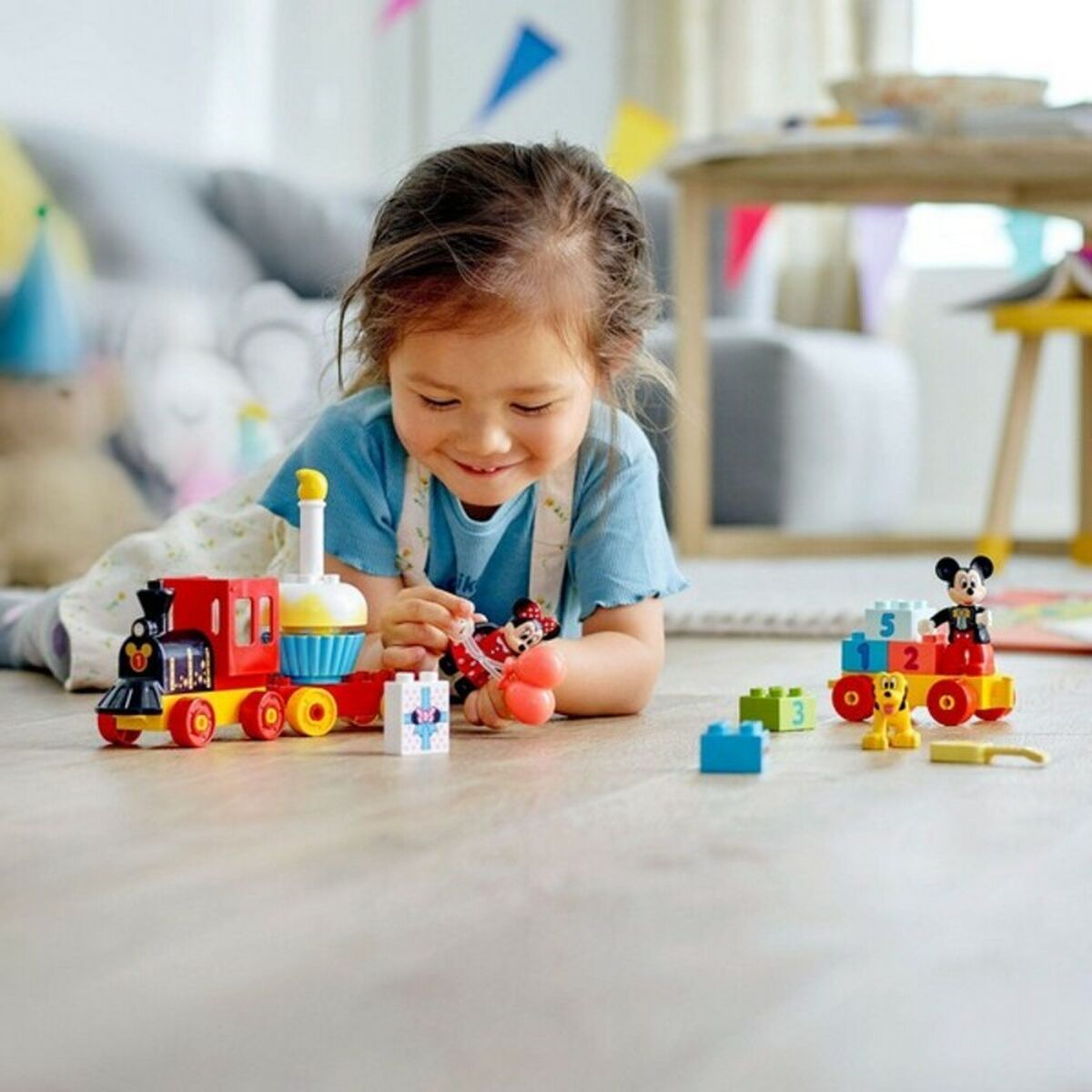 Playset Duplo Mickey and Minnie Birthday Train Lego 10941 Mickey and Minnie Birthday Train 36 cm - 6