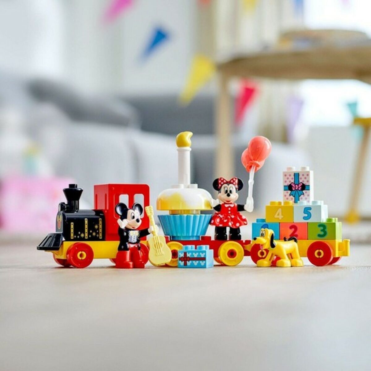 Playset Duplo Mickey and Minnie Birthday Train Lego 10941 Mickey and Minnie Birthday Train 36 cm - 7