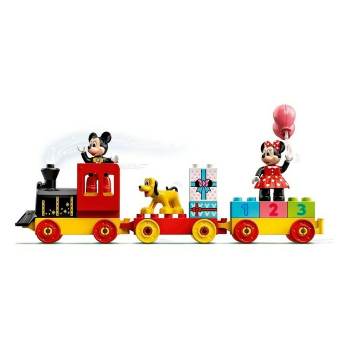 Playset Duplo Mickey and Minnie Birthday Train Lego 10941 Mickey and Minnie Birthday Train 36 cm - 4