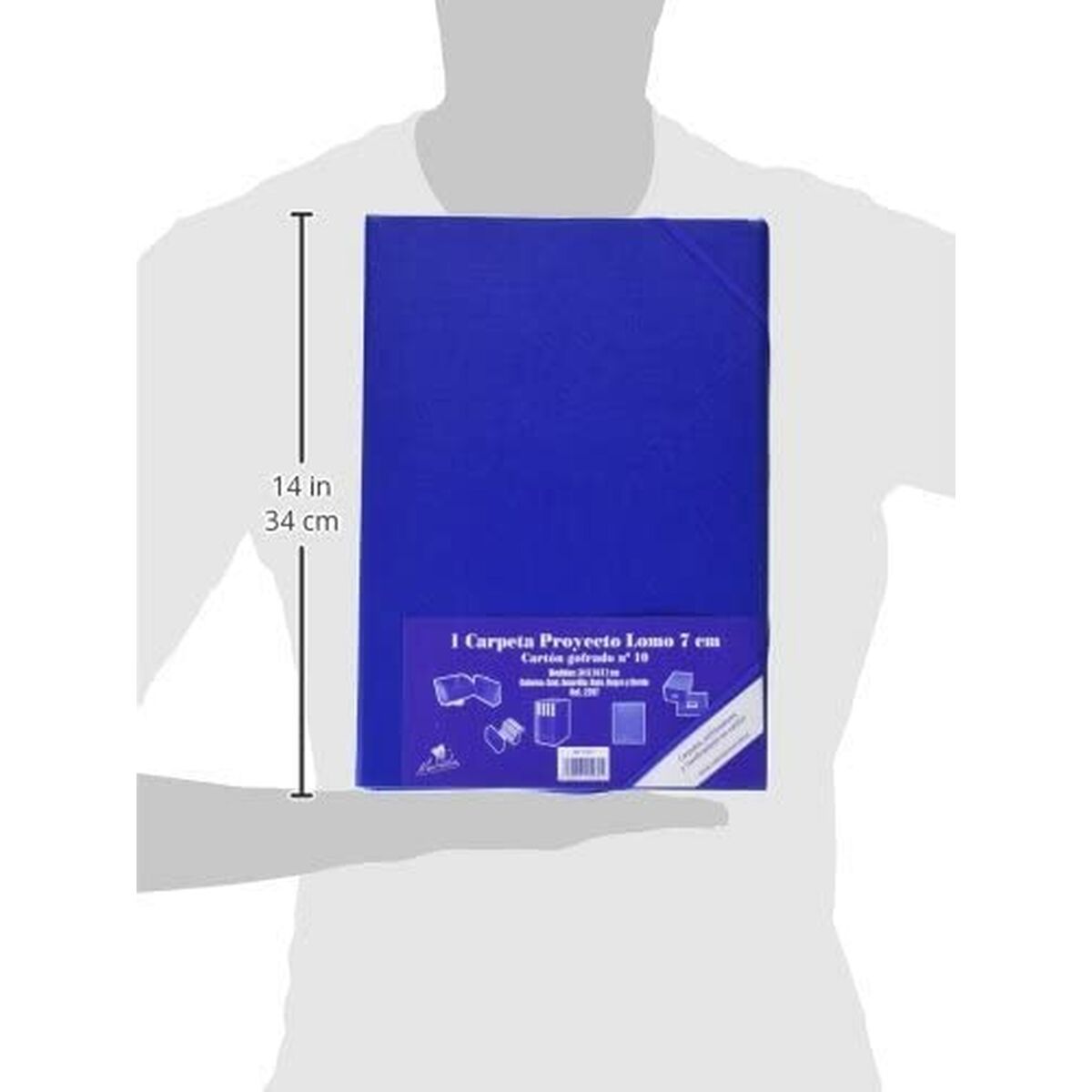 Folder Mariola Blå - 2
