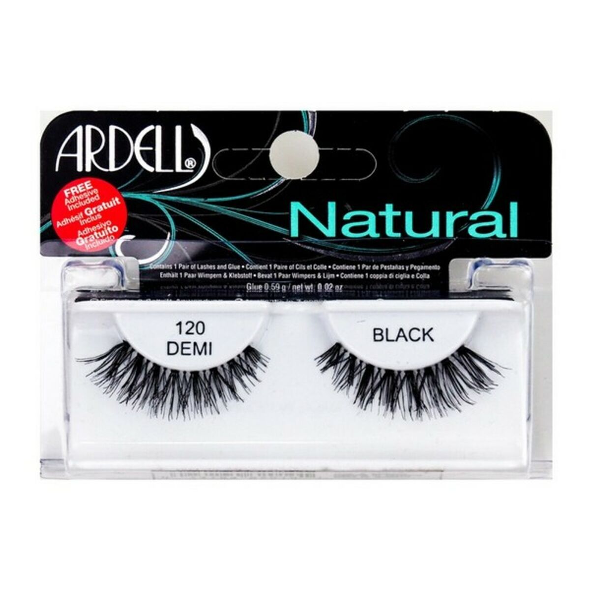 Fejka ögonfransar Ardell 65092 Nº 120-Demi Black 5 ml - 4