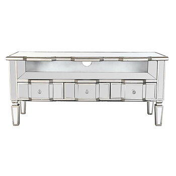TV-möbler DKD Home Decor Silvrig 112 x 45 x 50 cm