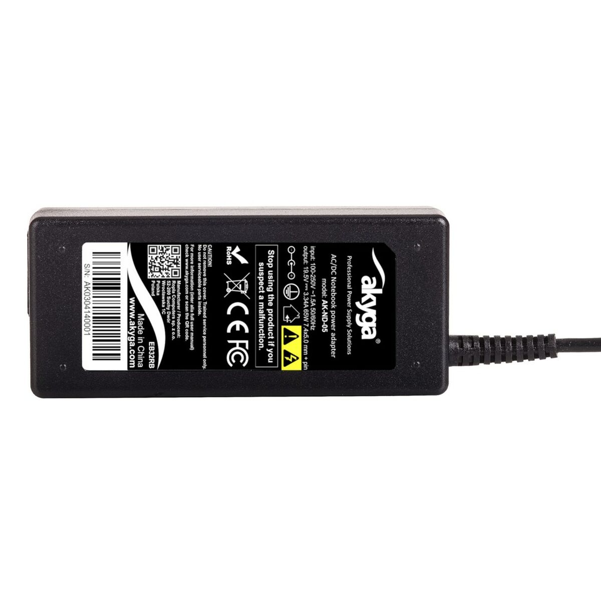 Laptopladdare Akyga AK-ND-05 65 W - 4