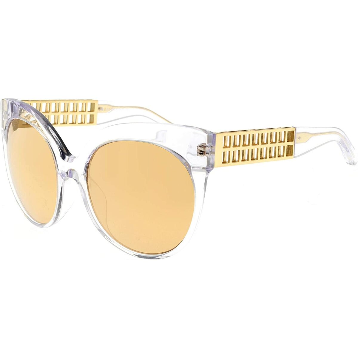 Damsolglasögon Linda Farrow 388 CLEAR YELLOW GOLD - 2