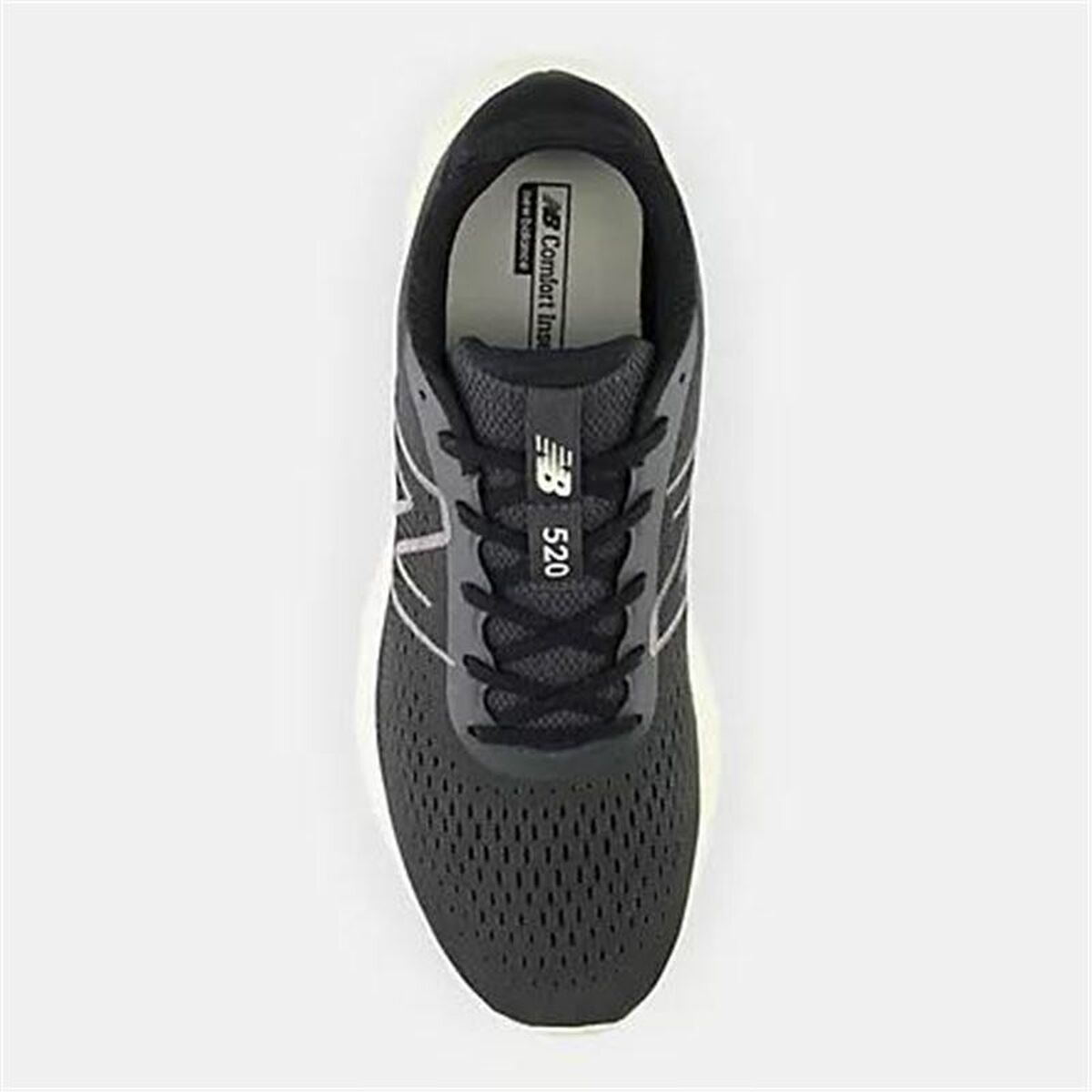 Löparskor, Vuxna New Balance 520 V8 Blacktop  Män Svart - 3
