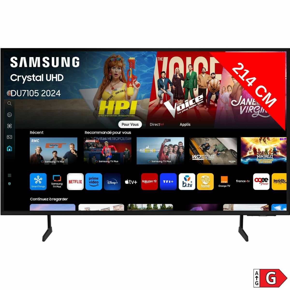 Smart TV Samsung TU85DU7105 4K Ultra HD 85" LED - 2