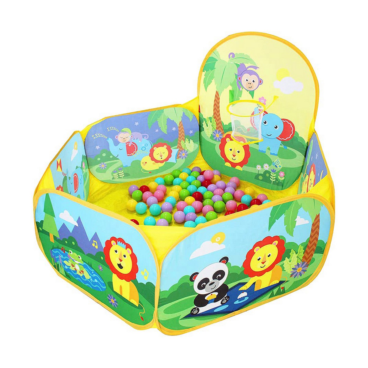Bollhav Reig 50 x 50 x 50 cm djur 25 Kulor - 3