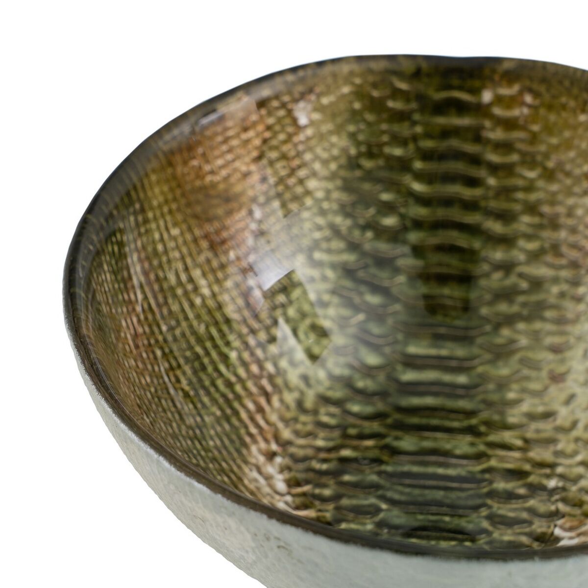 Bordsdekoration Oliv Glas 14 x 14 x 5 cm 14 x 14 cm - 3