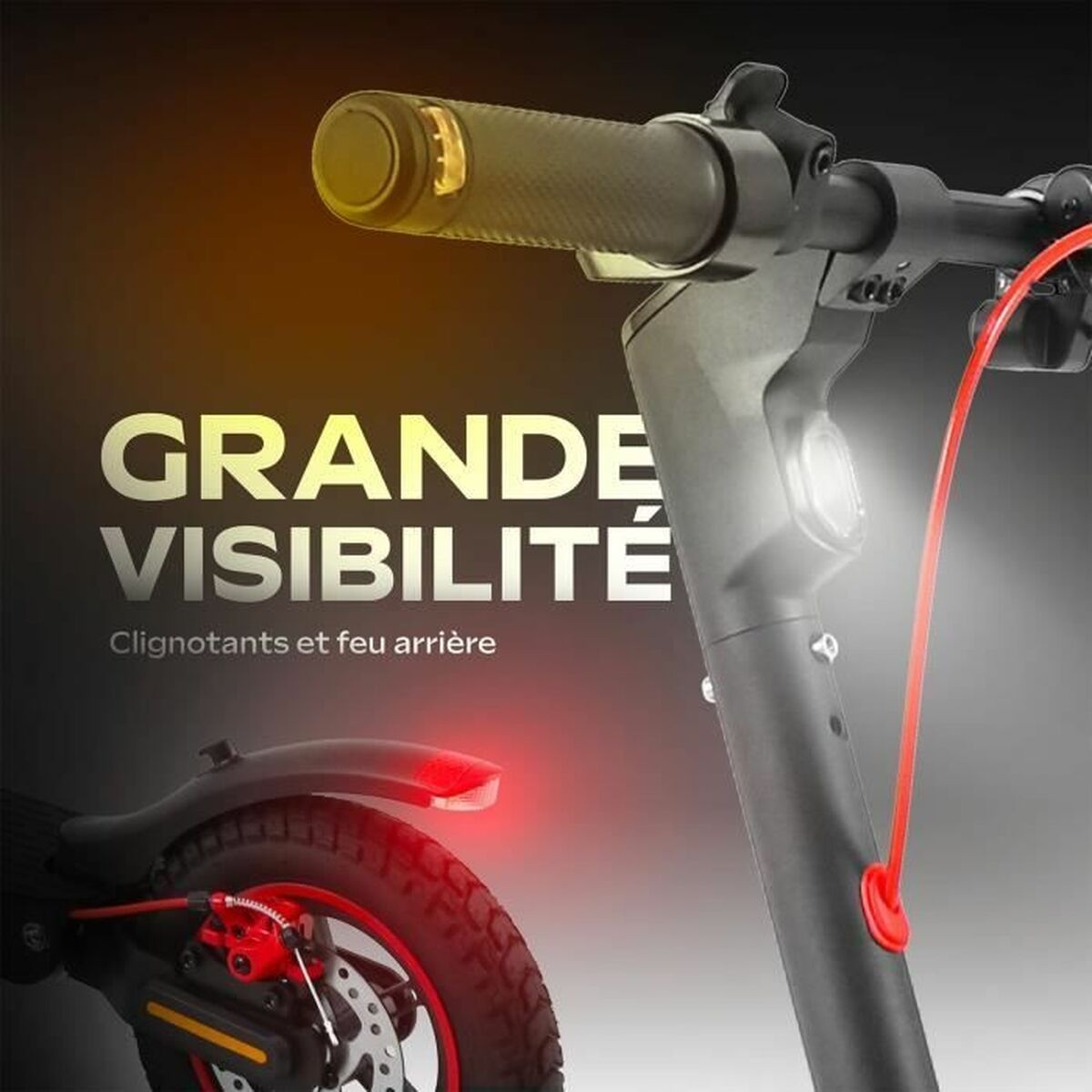 Elscooter Urbanglide 100 MAX Svart 350 W 25 km/h - 5