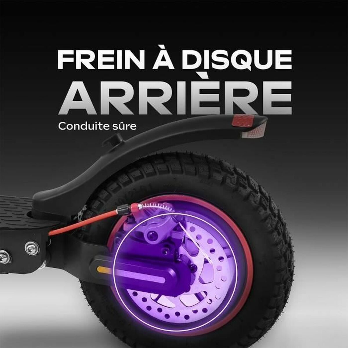 Elscooter Urbanglide 100 MAX Svart 350 W 25 km/h - 6