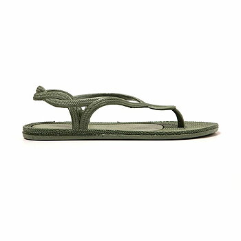 Strandtofflor för kvinnor Brasileras Antalya Military Gul