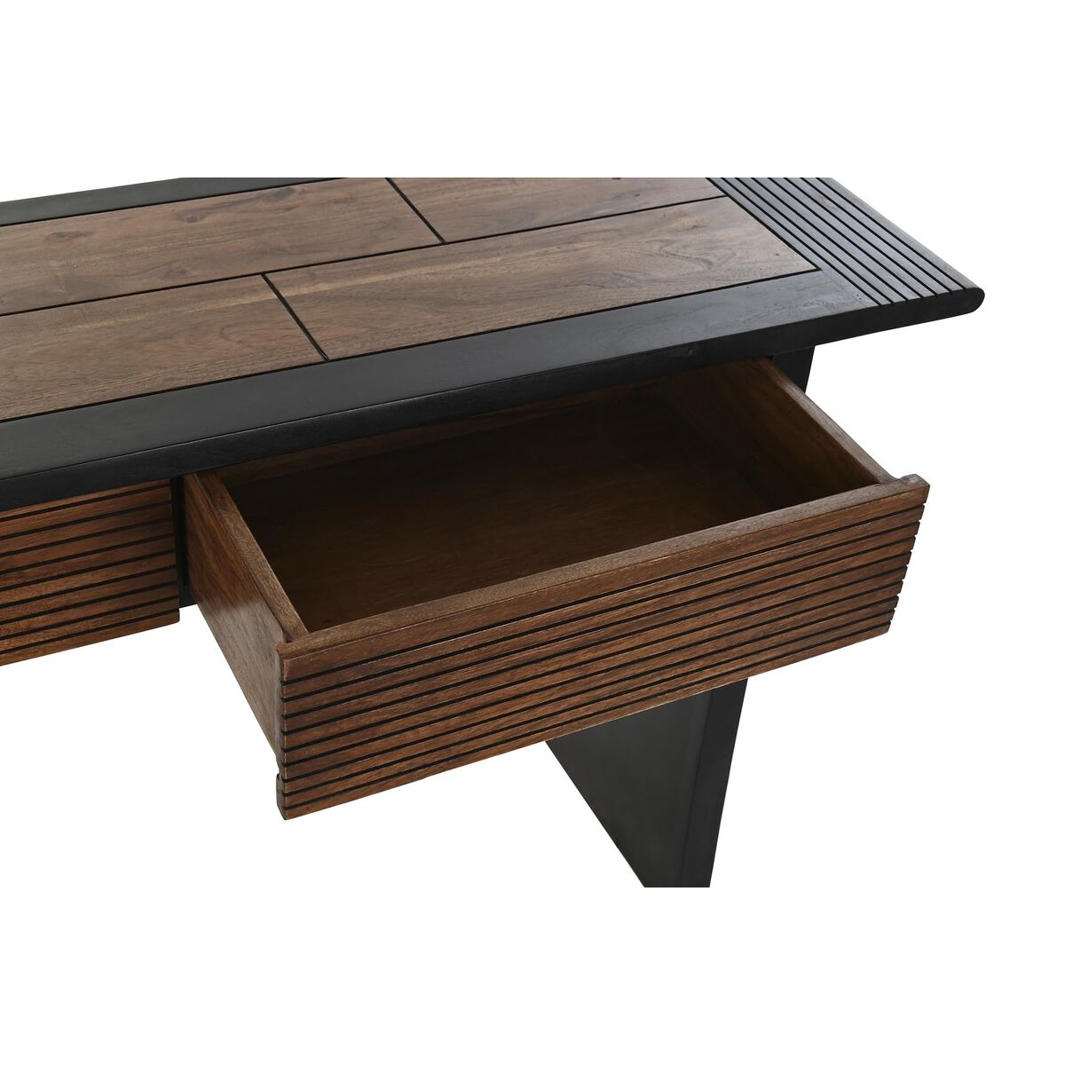 Konsol DKD Home Decor Mörkbrun Akaciaträ 140 x 40 x 76 cm - 2