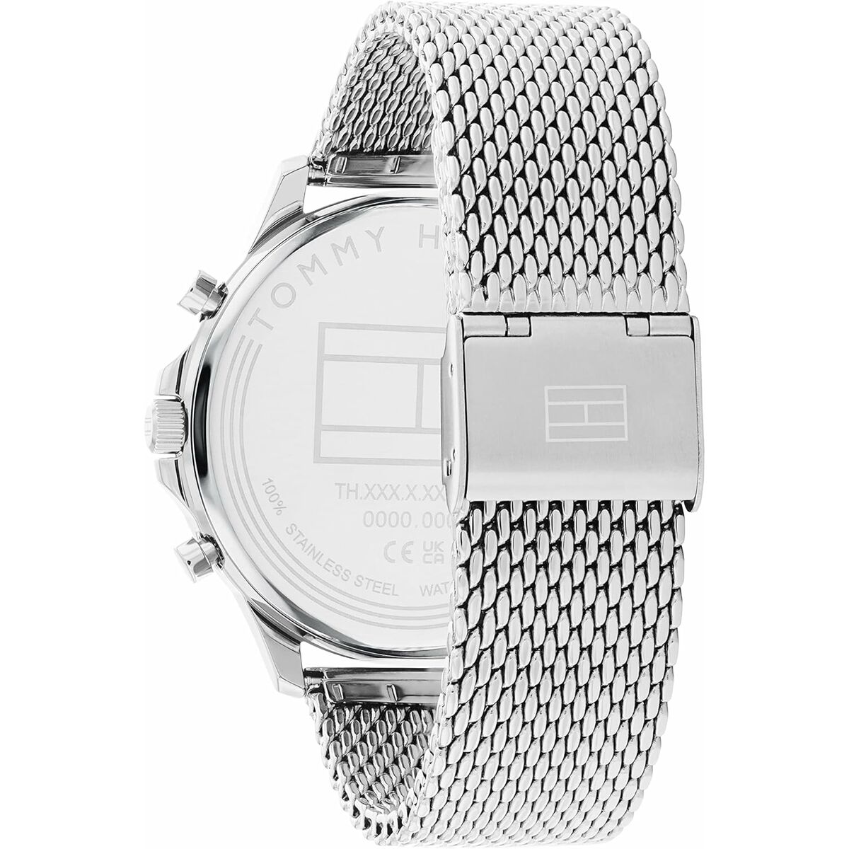 Herrklocka Tommy Hilfiger RYDER Svart Silvrig - 4