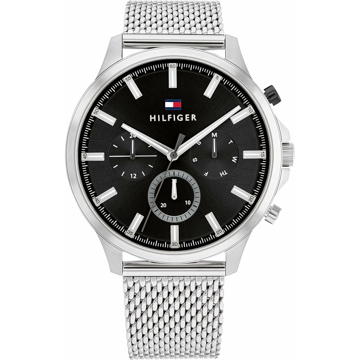 Herrklocka Tommy Hilfiger RYDER Svart Silvrig - 6