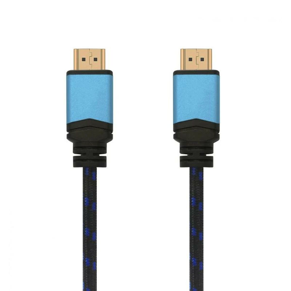 Kabel HDMI Aisens A120-0359 5 m Svart/Blå 4K Ultra HD - 2