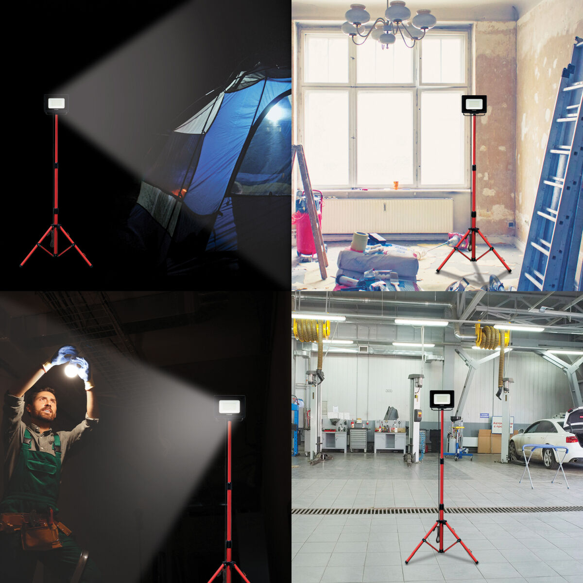 LED spotlight Velamp 50 W 6500 K 4000 Lm - 2