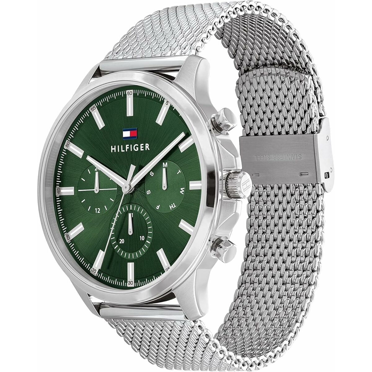 Herrklocka Tommy Hilfiger 1683474 Grön Silvrig - 5