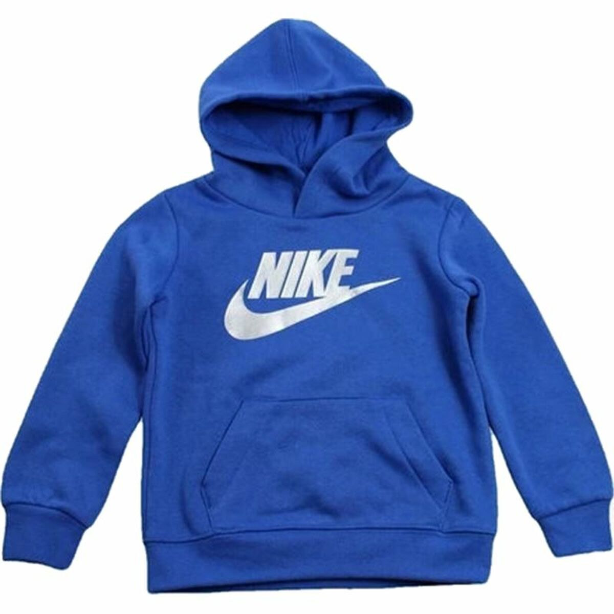 Tröja med huva Unisex Nike Metallic HBR Gifting Blå
