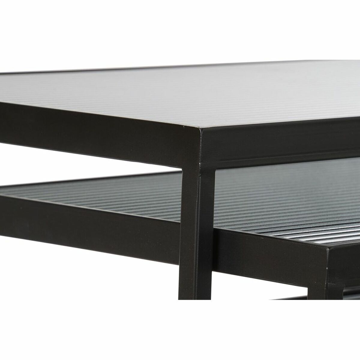 Set om 3 bord DKD Home Decor Svart 58 x 36,5 x 53,5 cm - 8