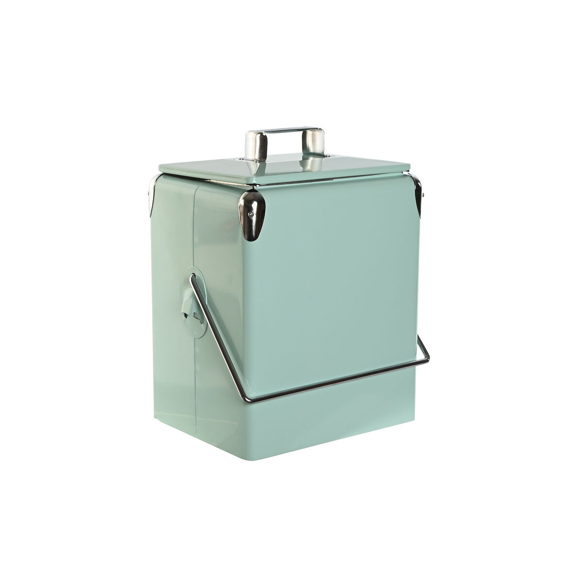 Bärbar kyl Home ESPRIT Grön PVC Metall Stål polypropen 17 L 32 x 24 x 43 cm - 5