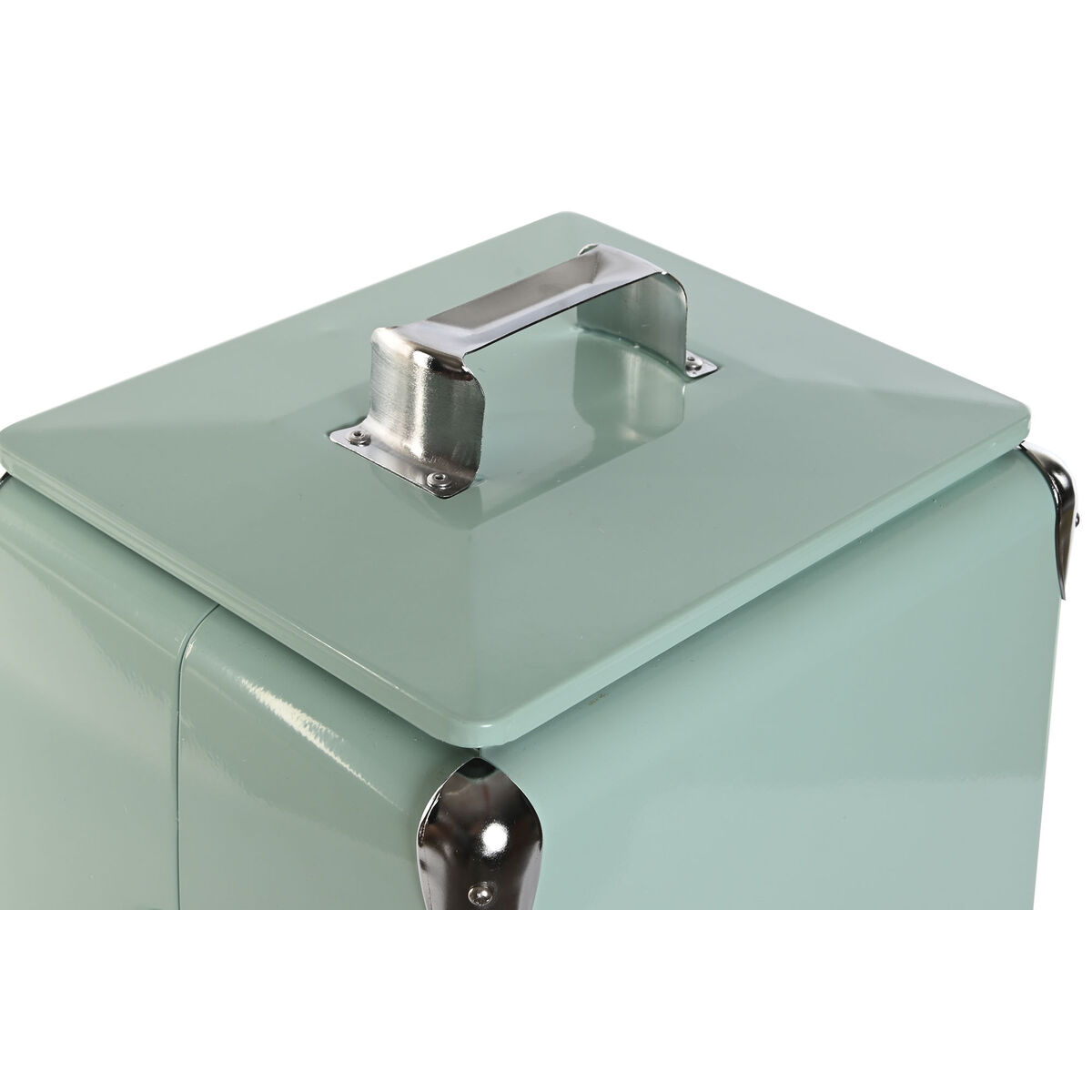 Bärbar kyl Home ESPRIT Grön PVC Metall Stål polypropen 17 L 32 x 24 x 43 cm - 4