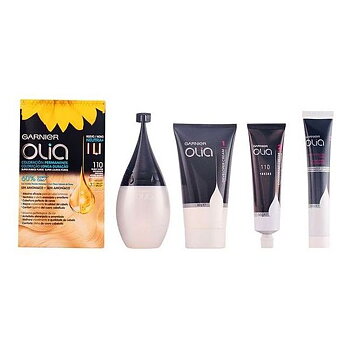 Färg utan ammoniak Garnier Olia Superljust blont Nº 110 Rubio Super Aclarante Lote (1 antal)