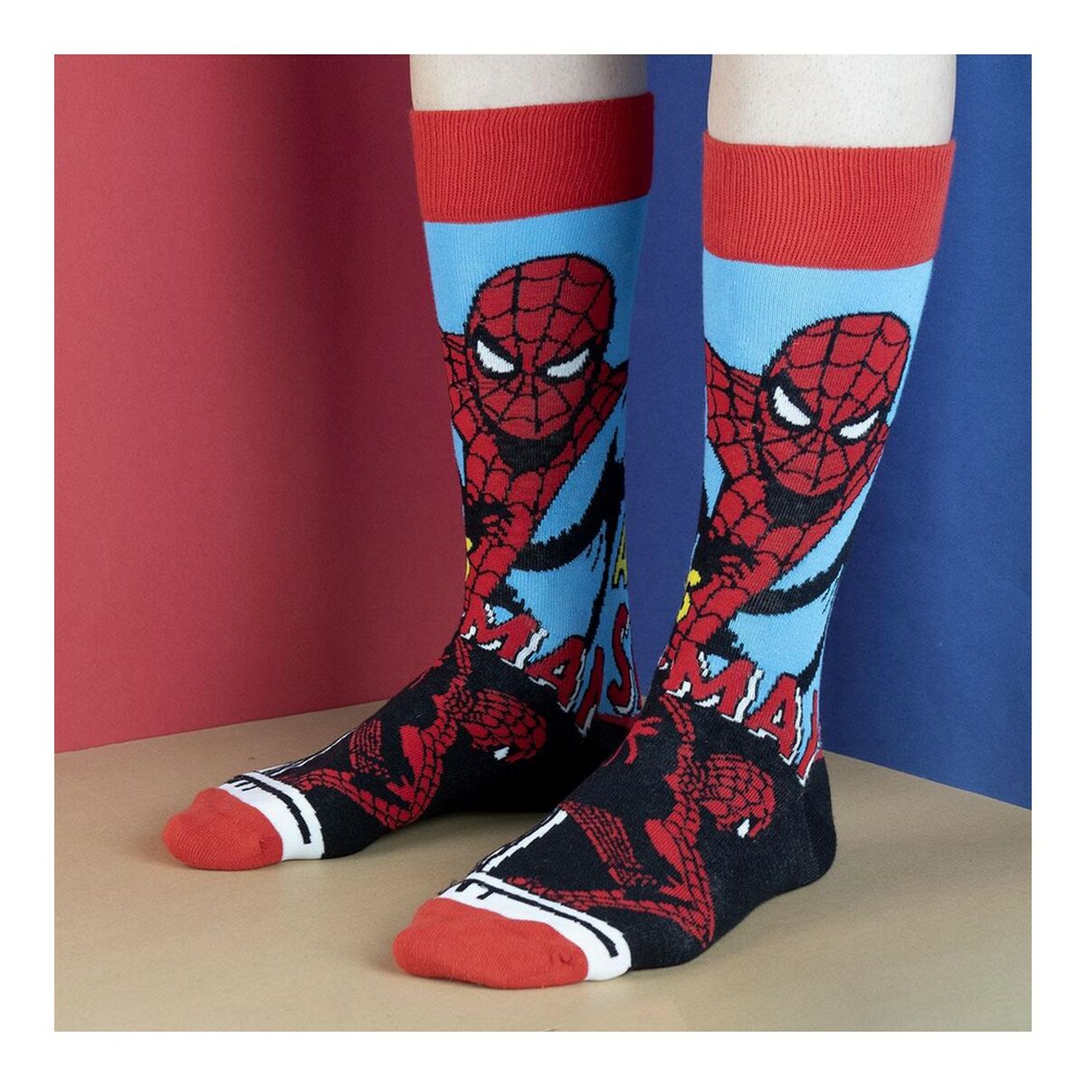 Strumpor Marvel Röd - 9